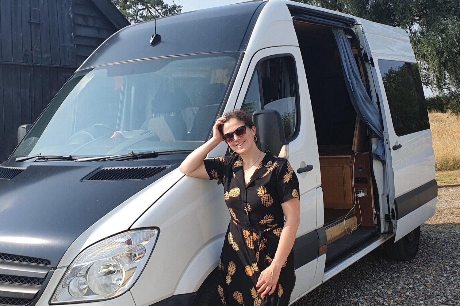 It began with a van
